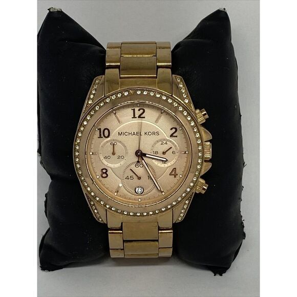Michael Kors Blair MK5263 Women's Stainless Steel Analog Dial Quartz Watch RQ12 - Picture 1 of 12